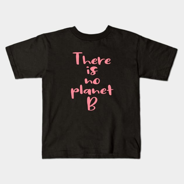 PLANET B 39 Kids T-Shirt by Utopic Slaps